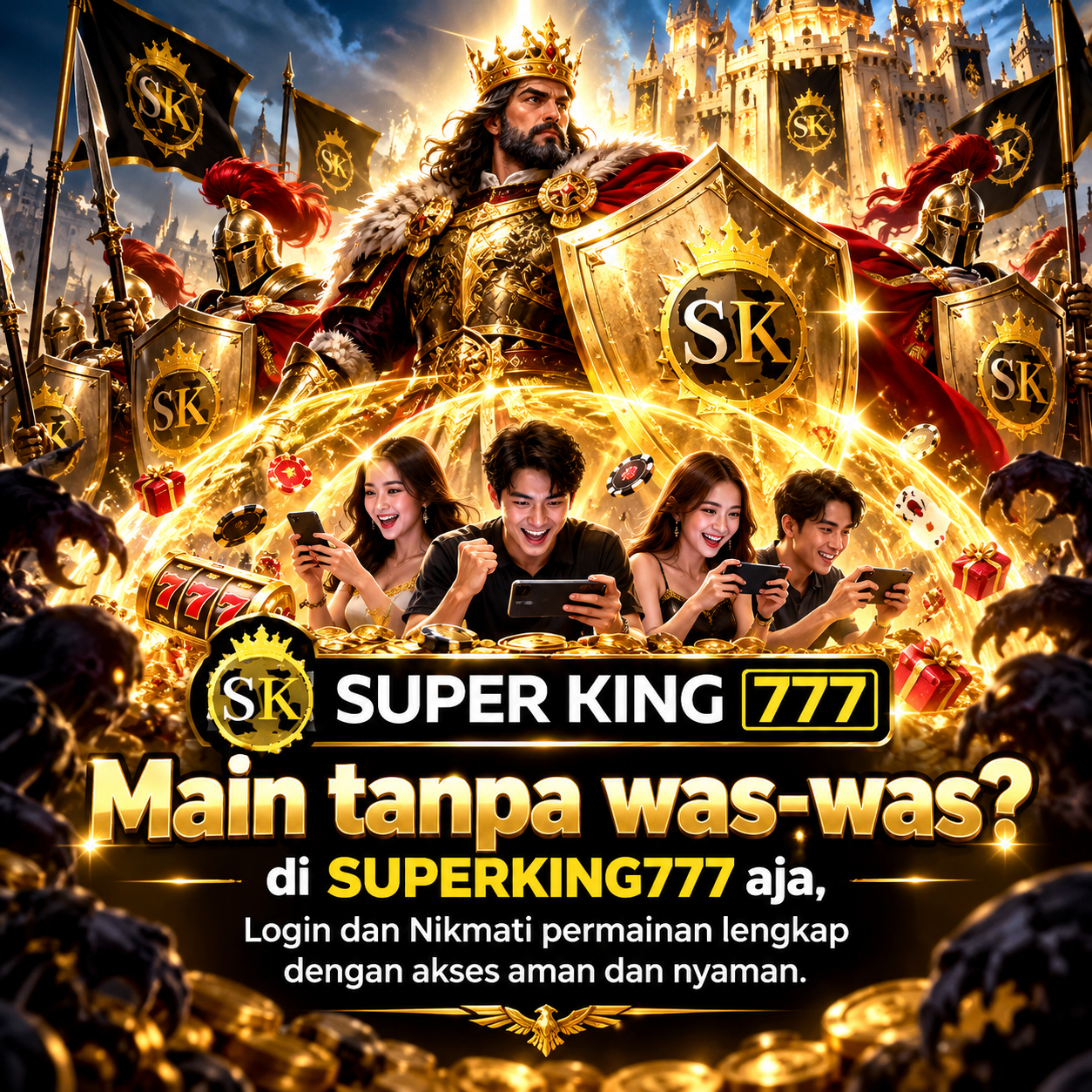 SUPERKING777 :  Main tanpa was-was? di SUPERKING777 aja, Login dan Nikmati permainan lengkap dengan akses aman dan nyaman.